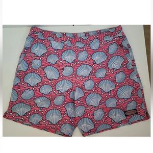 Vineyard Vines MEN’S Swim Trunks Clam Shell Print SIZE MEDIUM